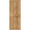 Ekena Millwork Framed Board-n-Batten Shutters w/Z-Bar, Rough Sawn Western Red Cedar, 16 1/8W x 43H, PR RBF06Z16X043RWR - alternate 3